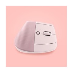 Logitech Lift Vertical Ergonomic Mouse - Wireless Optical in Pink | Ultimate Comfort & Precision